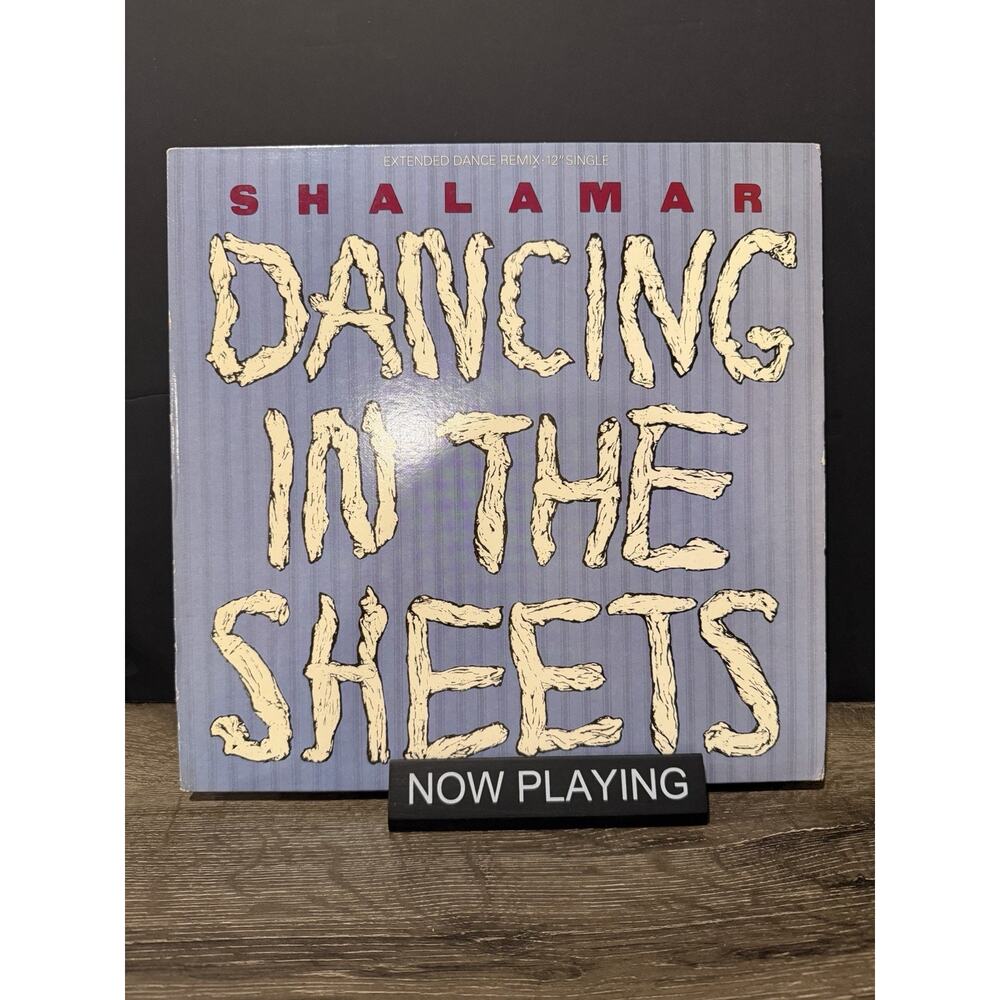 Shalamar ‘Dancing In The Sheets’ 12” Vinyl Maxi Single Extended Dance Mix